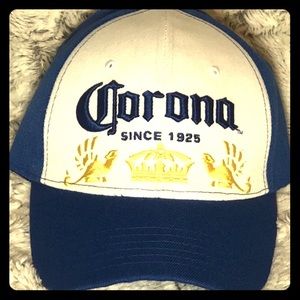 Corona La Cerveza Mas Fina White Dad Hat Cap Beer